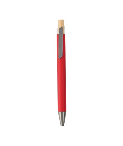 KEEN - Metal Ball Pen with Bamboo Button